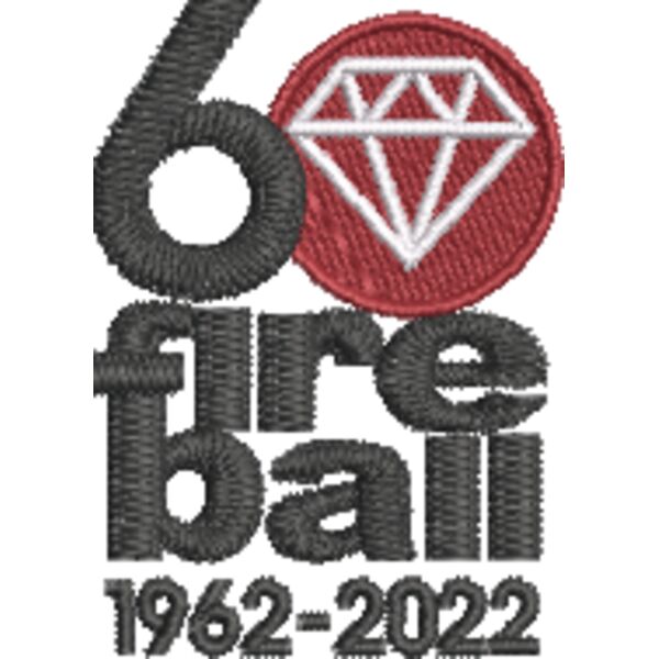Fireball 60th Anniversary Logo hats Thumbnail